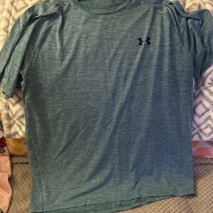 Under Armour Men's Heathered Teal T-Shirt